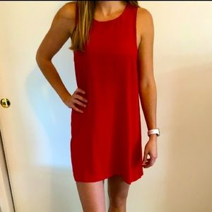Mini Red Dress